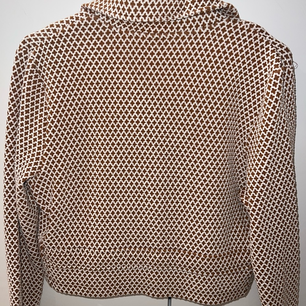 Maeve Tan and White Women's Blazer - Picture 4 of 4